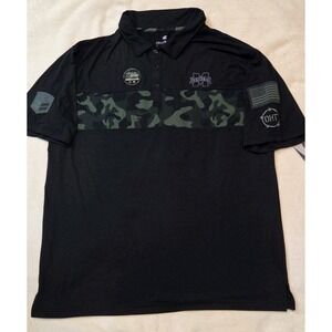 NEW MISSISSIPPI STATE BULLDOGS MENS COLOSSEUM OHT MILITARY APPRECIATION POLO XXL